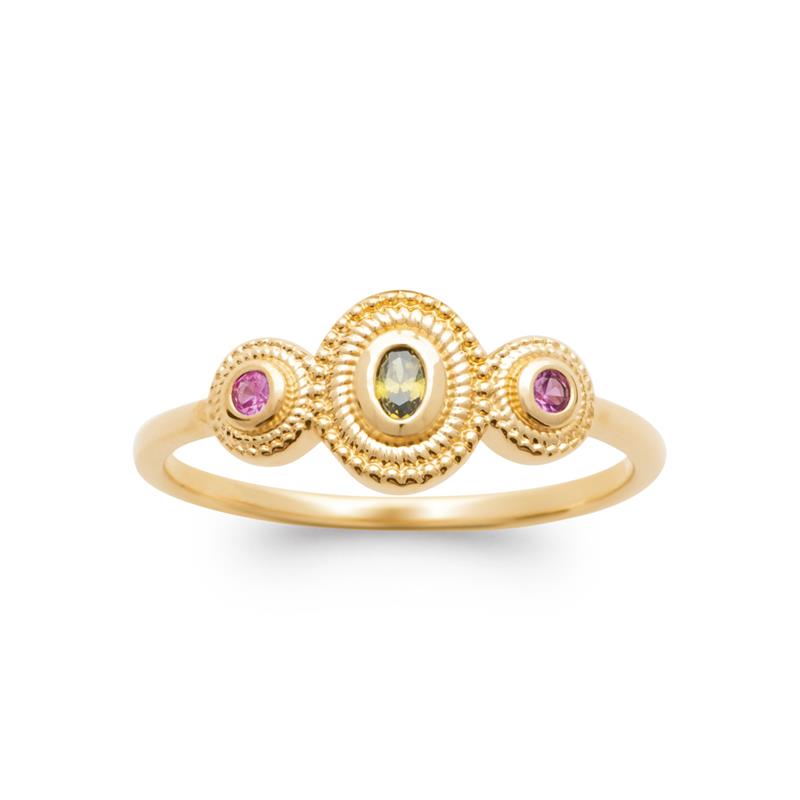 Coque de Nacre Bague plaqué or 2967805
