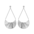 Coque de Nacre Boucles d'oreilles pendantes argent 7548800