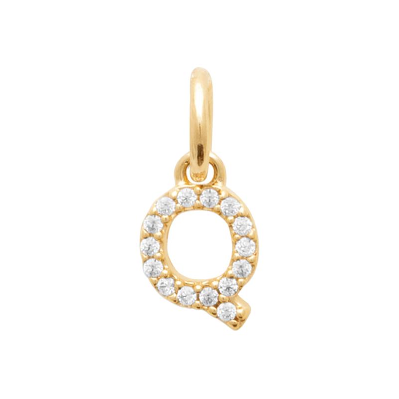 Coque de Nacre Pendentif initiale plaqué or 2776717