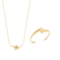 Coque de Nacre Collier plaqué or 973391