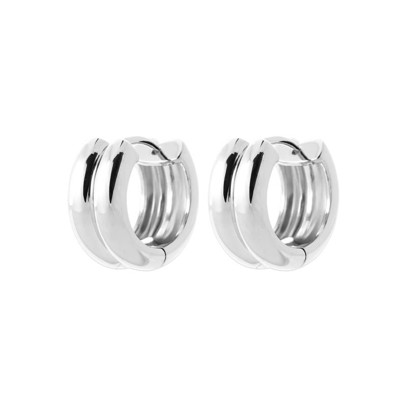 Coque de Nacre Créoles plaqué argent 4670900