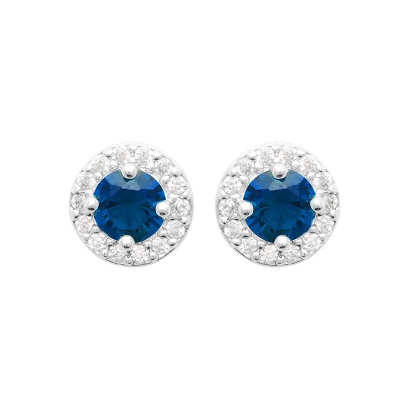Coque de Nacre Puces d'oreilles argent 13042260