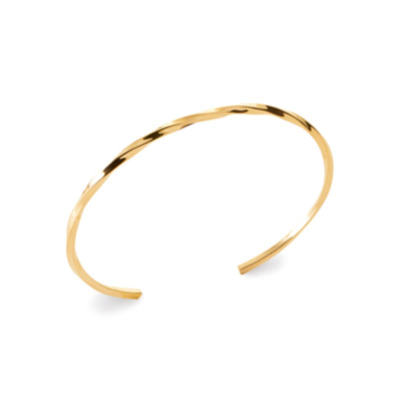 Coque de Nacre Bracelet jonc plaqué or 922201