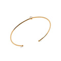 Coque de Nacre Bracelet jonc plaqué or 973600