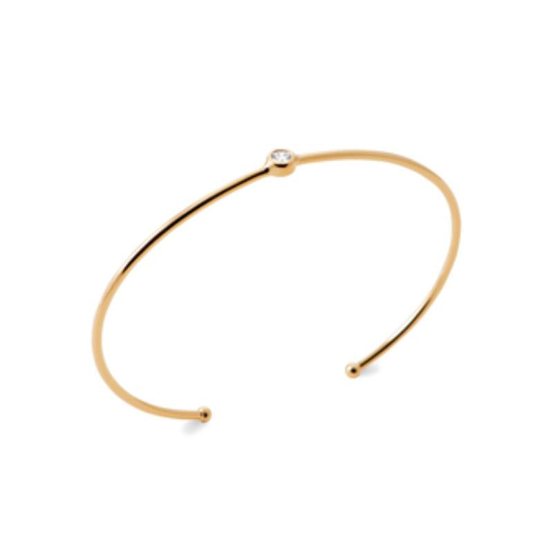 Coque de Nacre Bracelet jonc plaqué or 973600