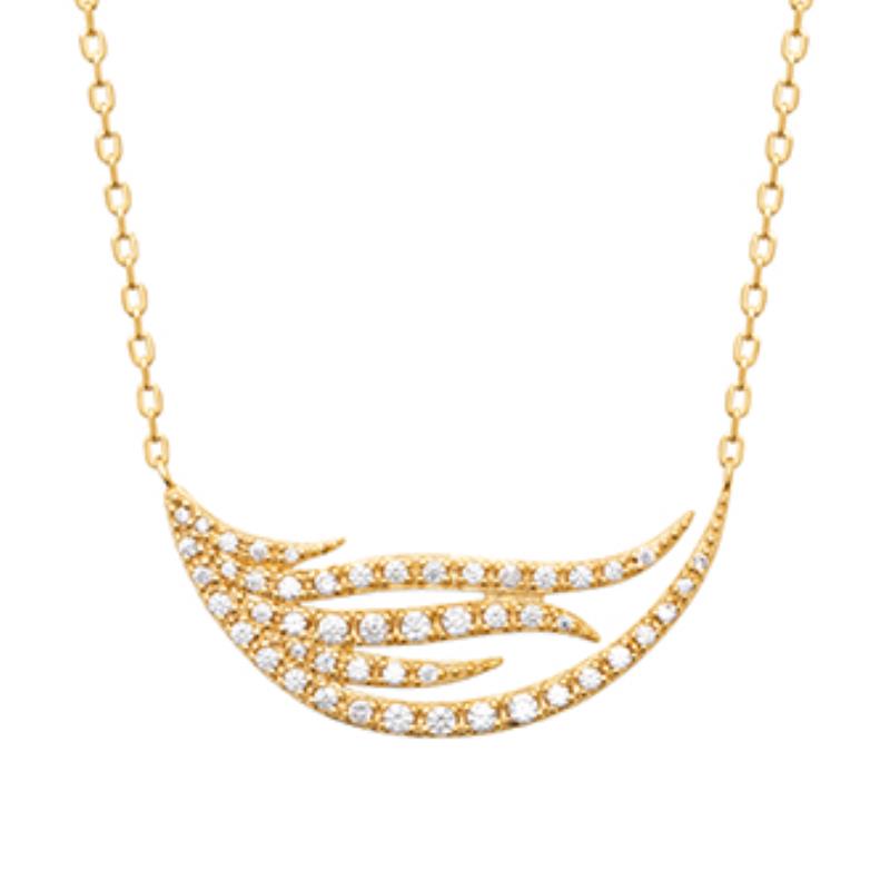 Coque de Nacre Collier plaqué or 973300