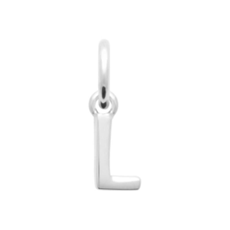 Coque de Nacre Pendentif initiale argent 7775612