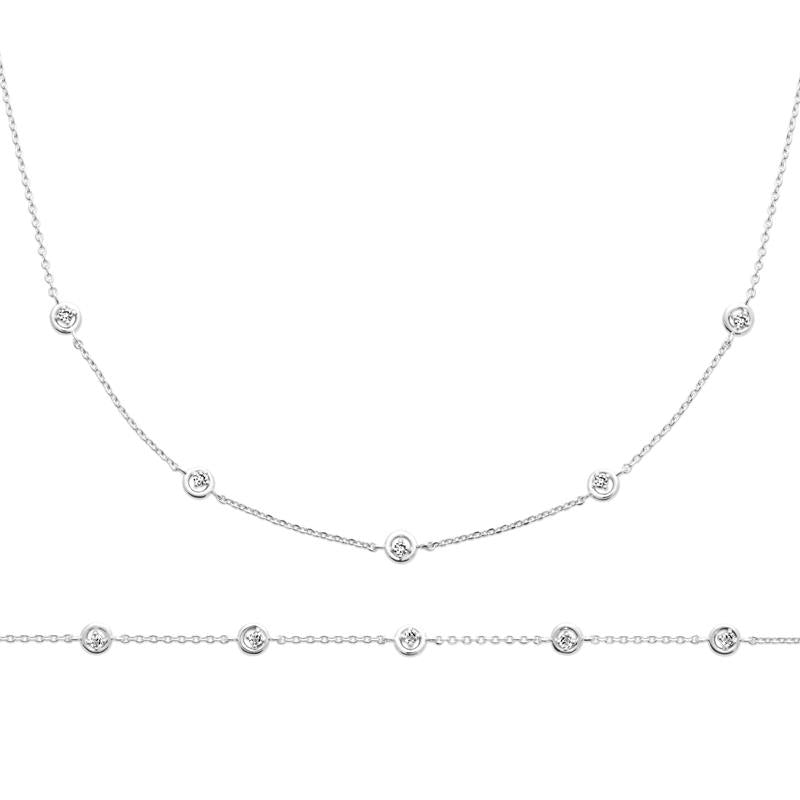 Coque de Nacre Chaîne argent 874456