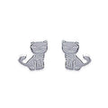 Coque de Nacre Puces d'oreilles argent 7450700