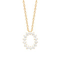 Coque de Nacre Collier plaqué or 974273