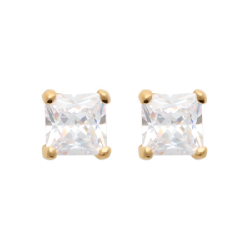 Coque de Nacre Boucles d'oreilles plaqué or 25114105
