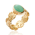 Coque de Nacre Bague plaqué or 2270850