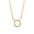 Coque de Nacre Collier plaqué or 921833