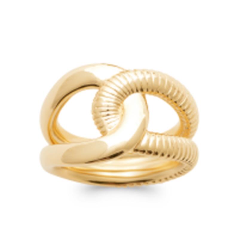 Coque de Nacre Bague plaqué or 2967100