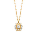 Coque de Nacre Collier plaqué or 974284
