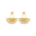 Izee Boucles d'oreilles pendantes acier doré 3135709