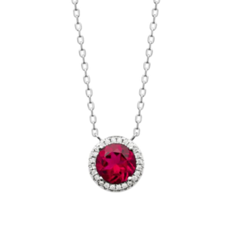 Coque de Nacre Collier argent 873641