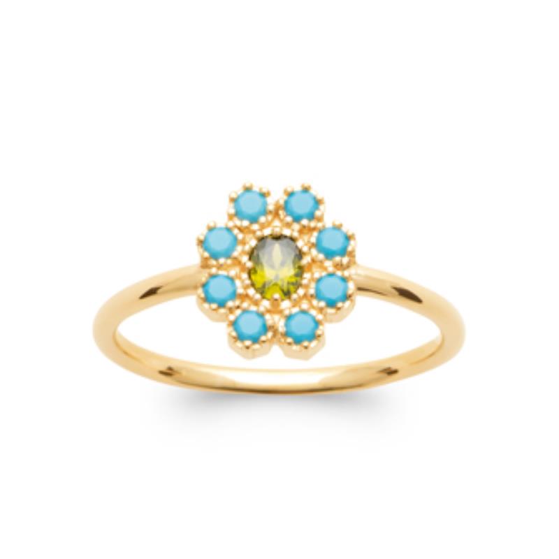 Coque de Nacre Bague plaqué or 2998830