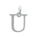 Coque de Nacre Pendentif initiale argent 18750020