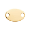 Coque de Nacre Médaille plaqué or 2704700