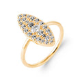 Coque de Nacre Bague plaqué or 20017910