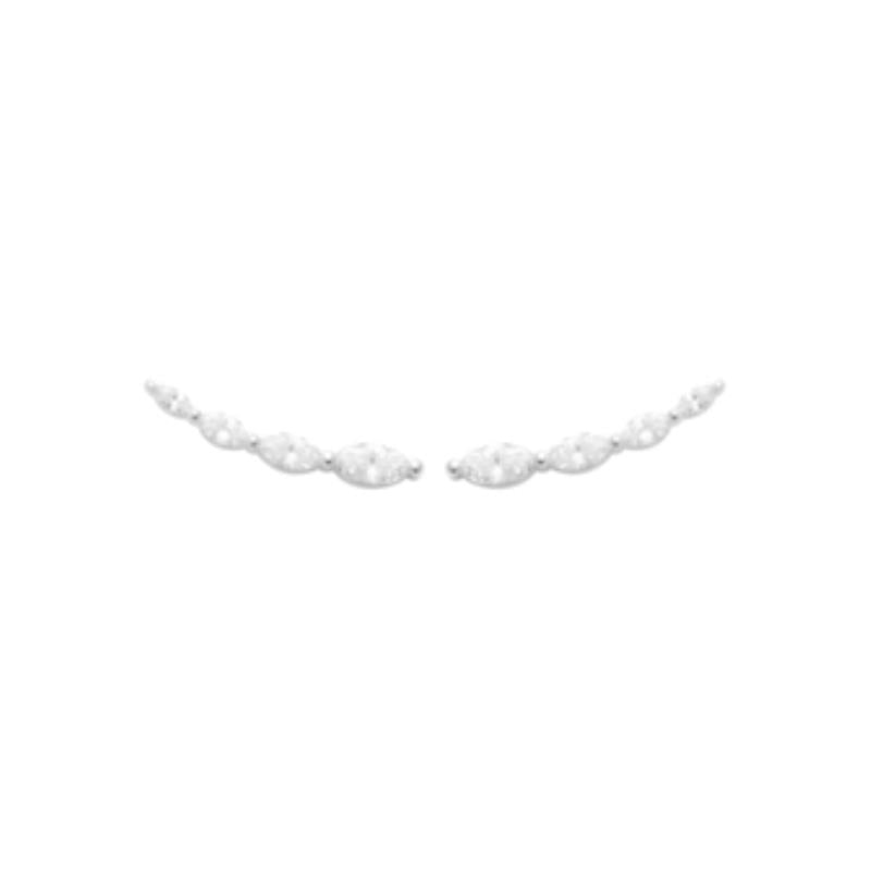 Coque de Nacre Boucles d'oreilles argent 13043110
