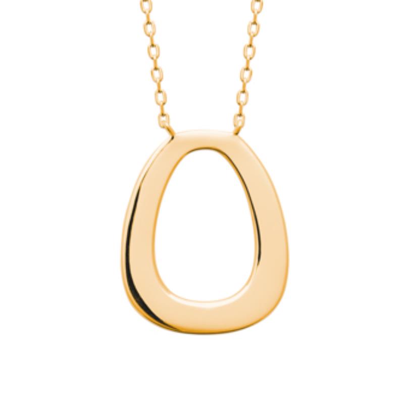 Coque de Nacre Collier plaqué or 921925