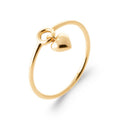 Coque de Nacre Bague plaqué or 2963600