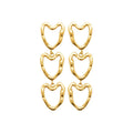 Coque de Nacre Boucles d'oreilles pendantes acier doré 3128109