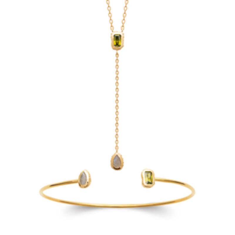 Coque de Nacre Collier plaqué or 974239