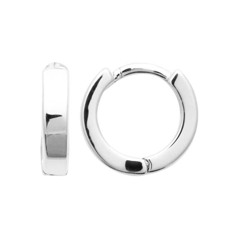 Coque de Nacre Créoles argent 7666000