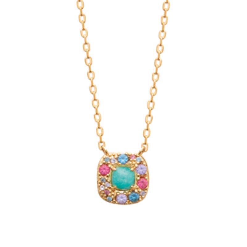 Coque de Nacre Collier plaqué or 973829