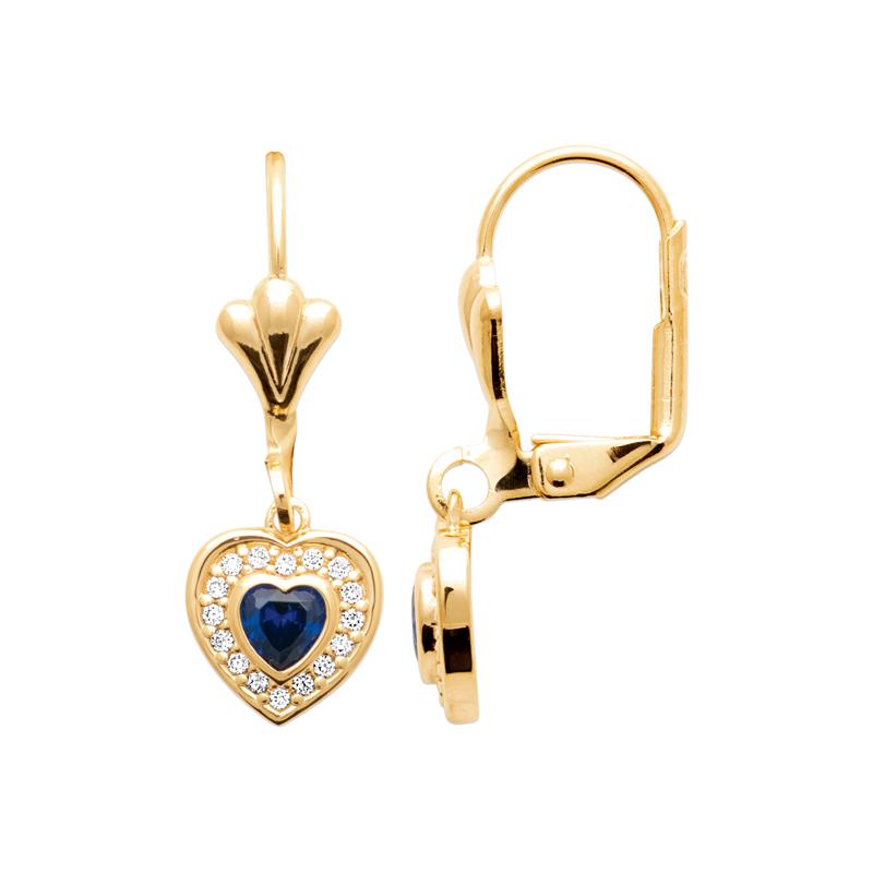 Coque de Nacre Boucles d'oreilles plaqué or 23081840