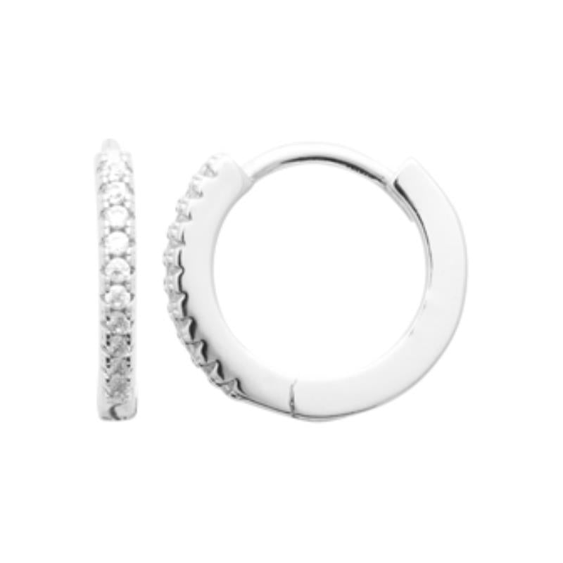 Coque de Nacre Créoles argent 1679510