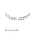 Coque de Nacre Boucles d'oreilles argent 1528810