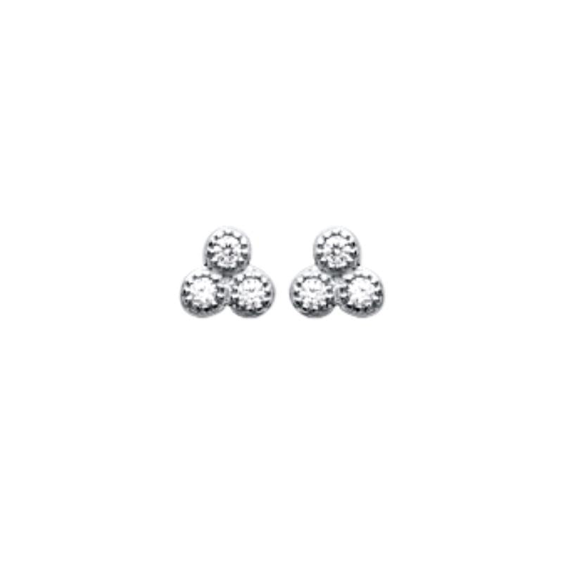 Coque de Nacre Puces d'oreilles argent 1529310