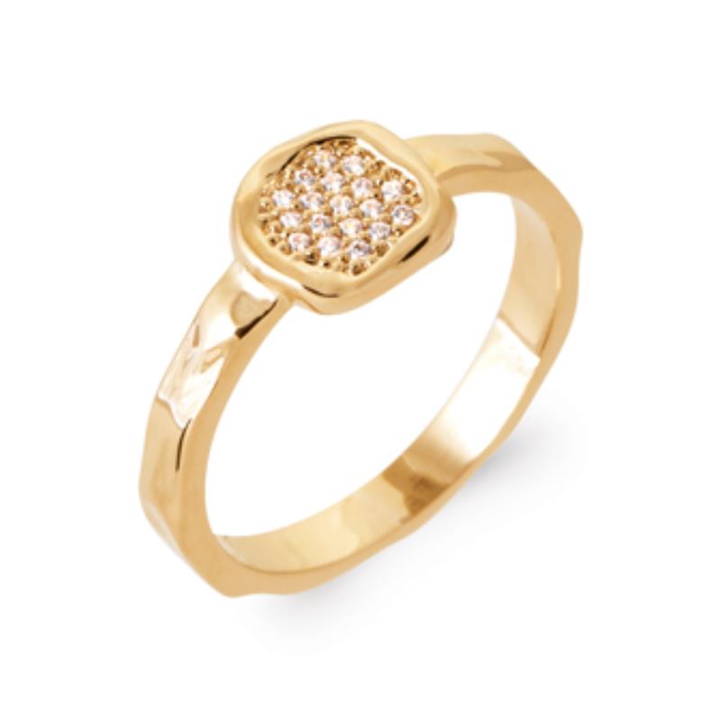 Coque de Nacre Bague plaqué or 2929410