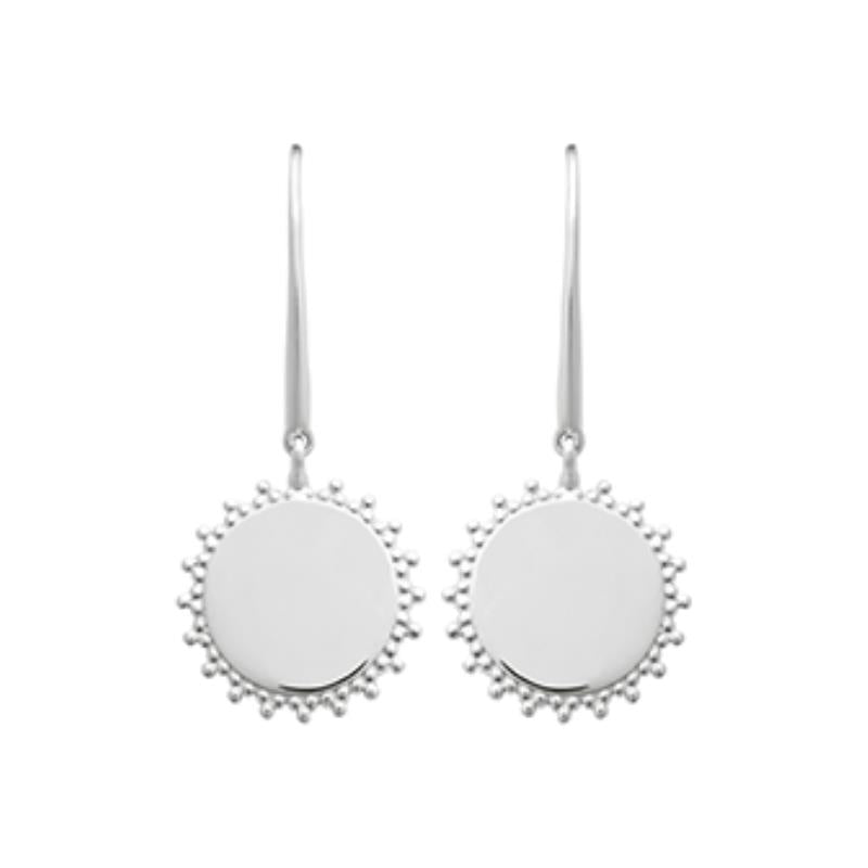 Coque de Nacre Boucles d'oreilles pendantes argent 7563200