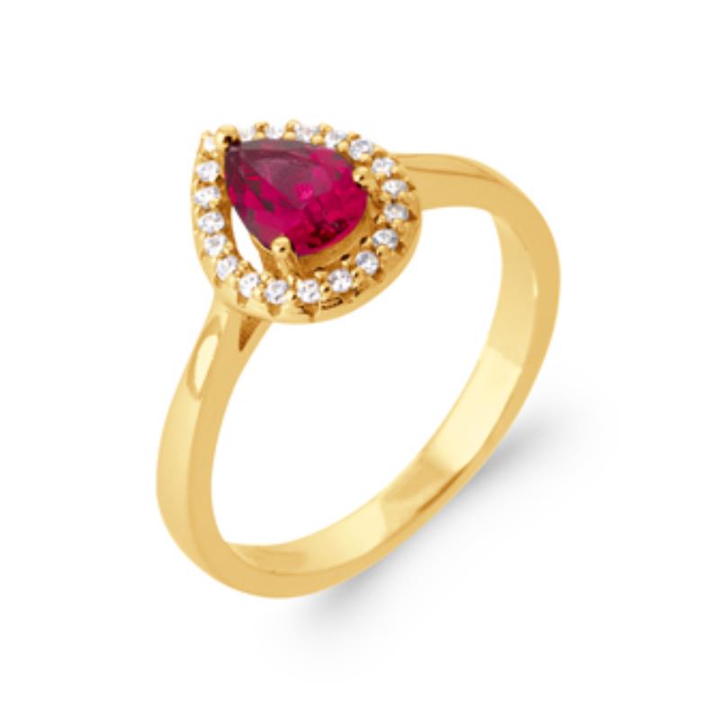 Coque de Nacre Bague plaqué or 2929920