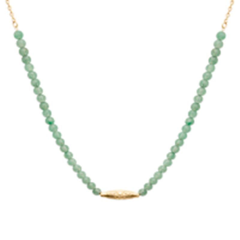 Coque de Nacre Collier plaqué or 974010