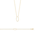 Coque de Nacre Collier plaqué or 973448