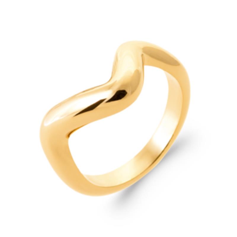 Coque de Nacre Bague plaqué or 2983900