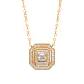 Coque de Nacre Collier plaqué or 973682