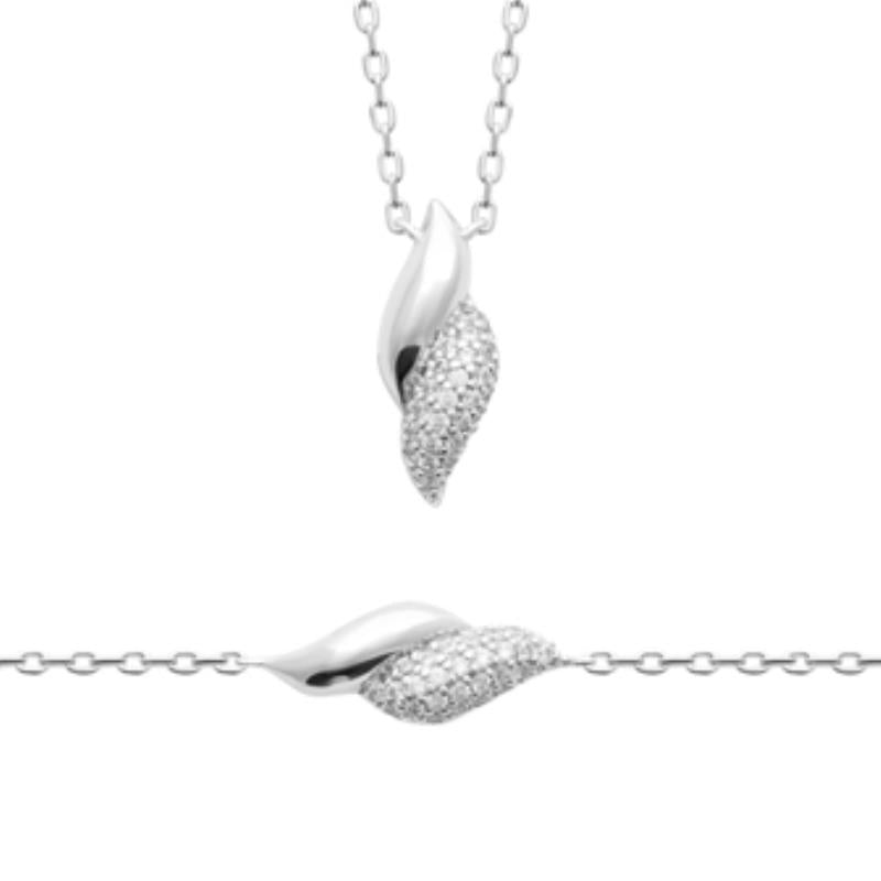 Coque de Nacre Chaîne argent 874137