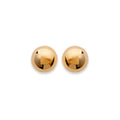Coque de Nacre Puces d'oreilles plaqué or 20240326