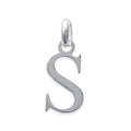 Coque de Nacre Pendentif initiale argent 18750018