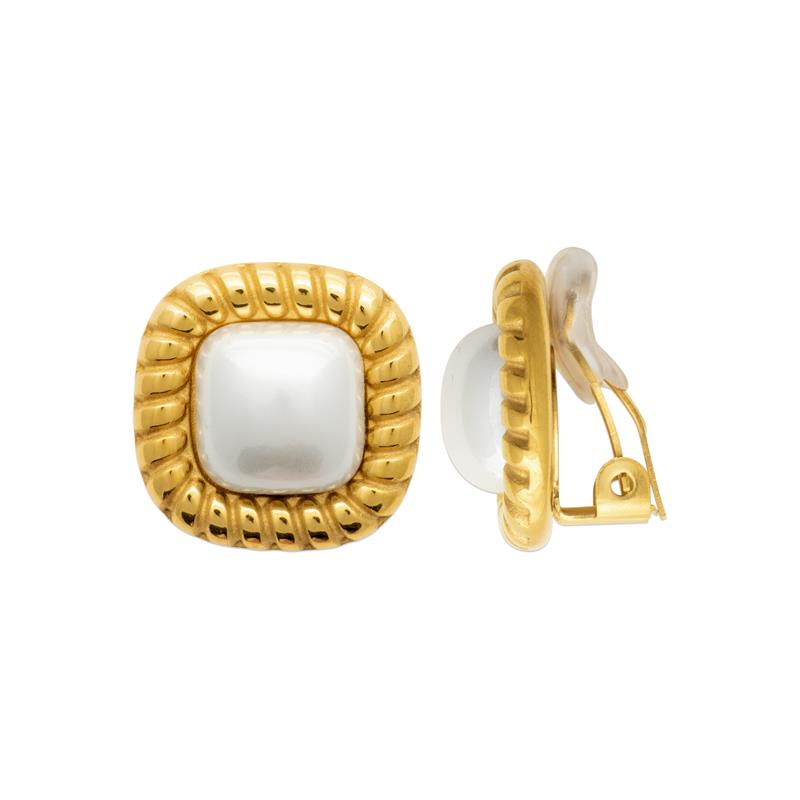 Izee Boucles d'oreilles acier doré 3132109