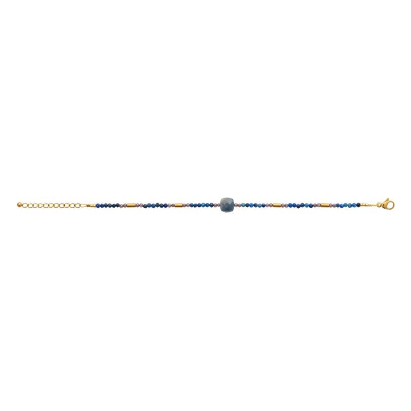 Coque de Nacre Bracelet acier doré 312267