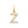 Coque de Nacre Pendentif initiale plaqué or 2776726