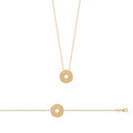 Coque de Nacre Bracelet plaqué or 921929